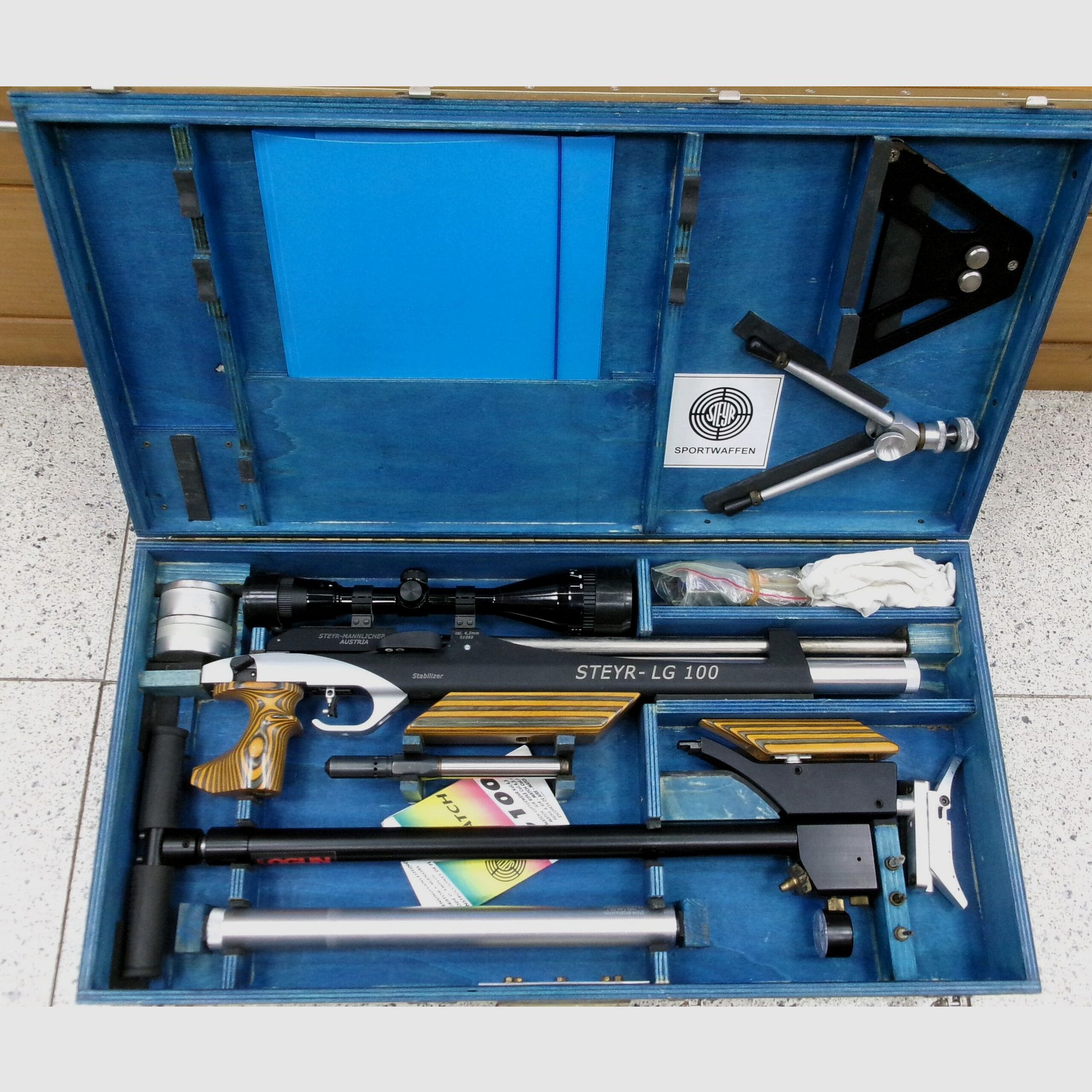 STEYR LG 100 cal.4,5 utilisé, image 1 sur 7