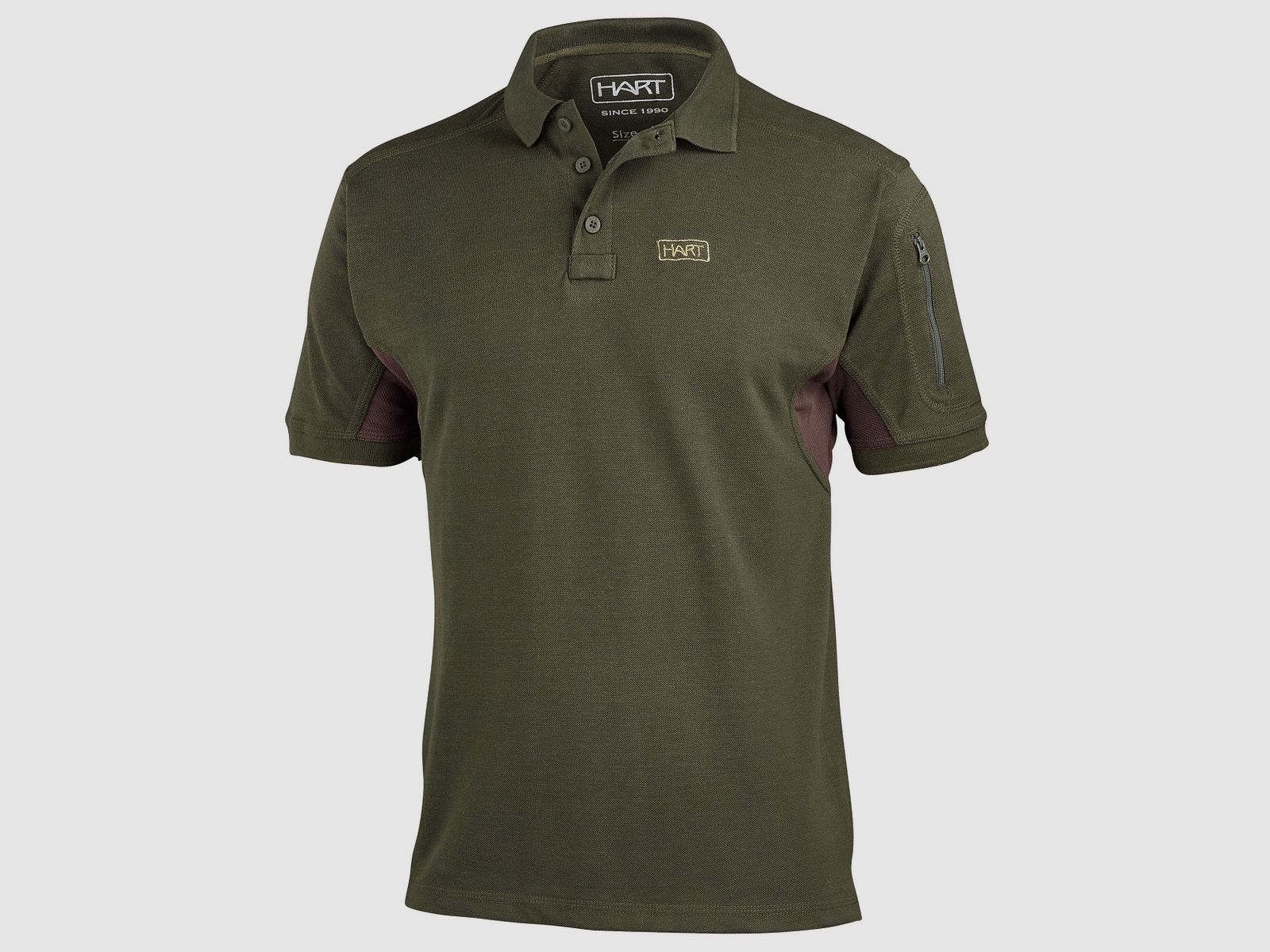Hart Herren-Poloshirt Ivory