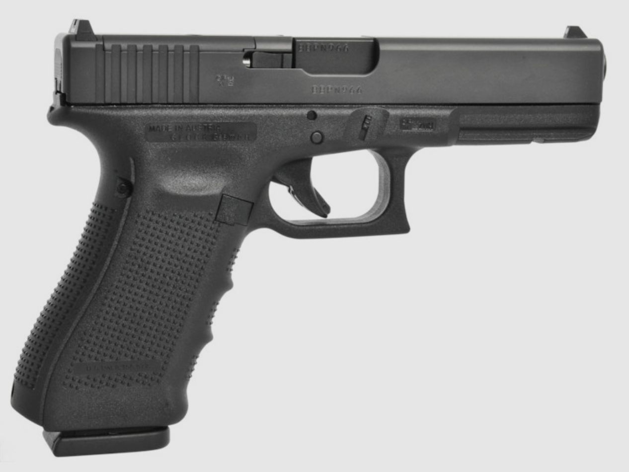 GLOCK Pistole 17 Gen. 4 M.O.S. 9mm Luger