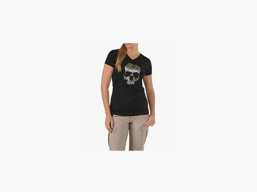 5.11 Womens Skull Kaliber T-Shirt Freizeit Damen