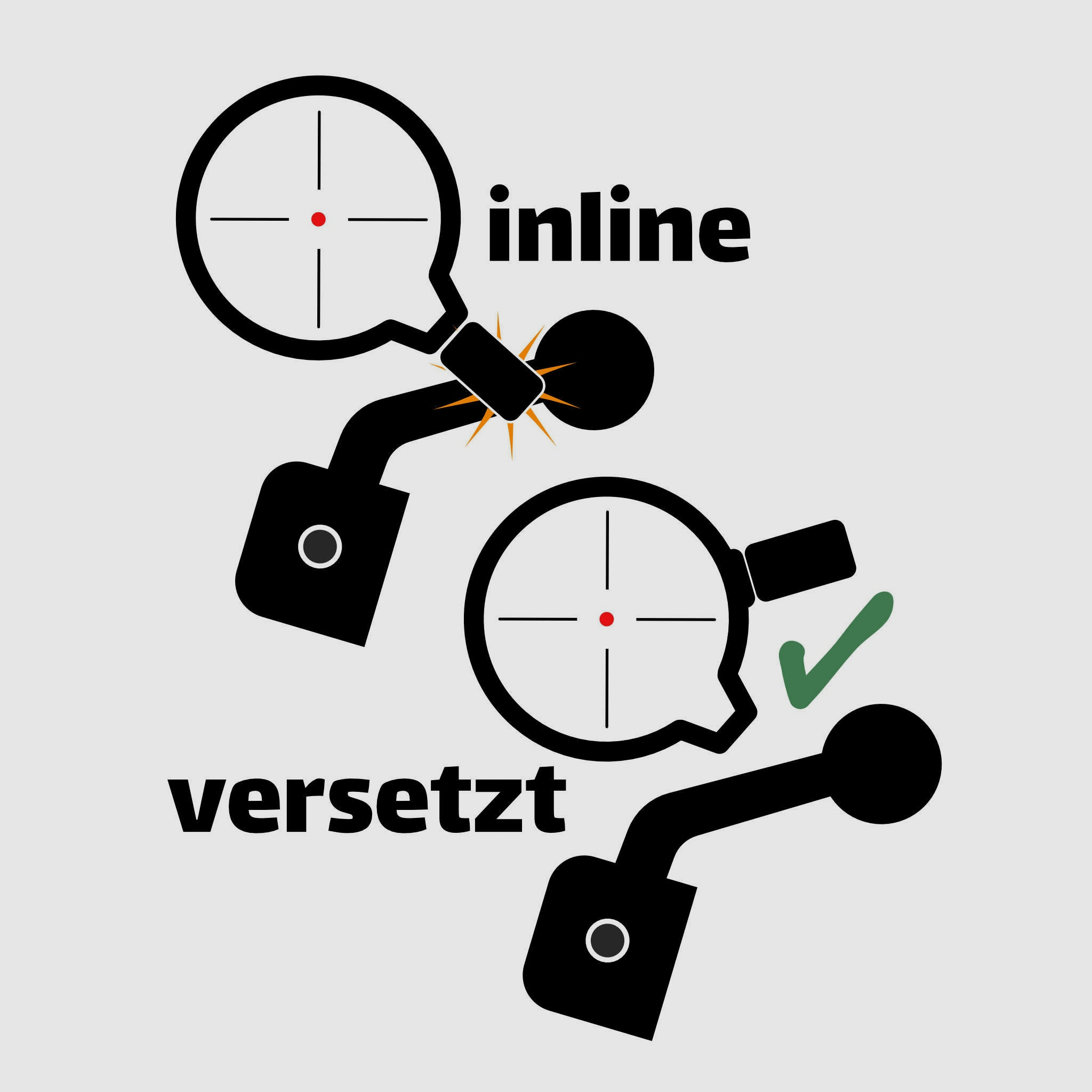 Für Steiner Ranger 8: Zielfernrohr Schnellverstellhebel für Vergrößerungseinstellung