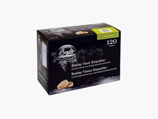 Bradley Briketts - Manzana 120 piezas