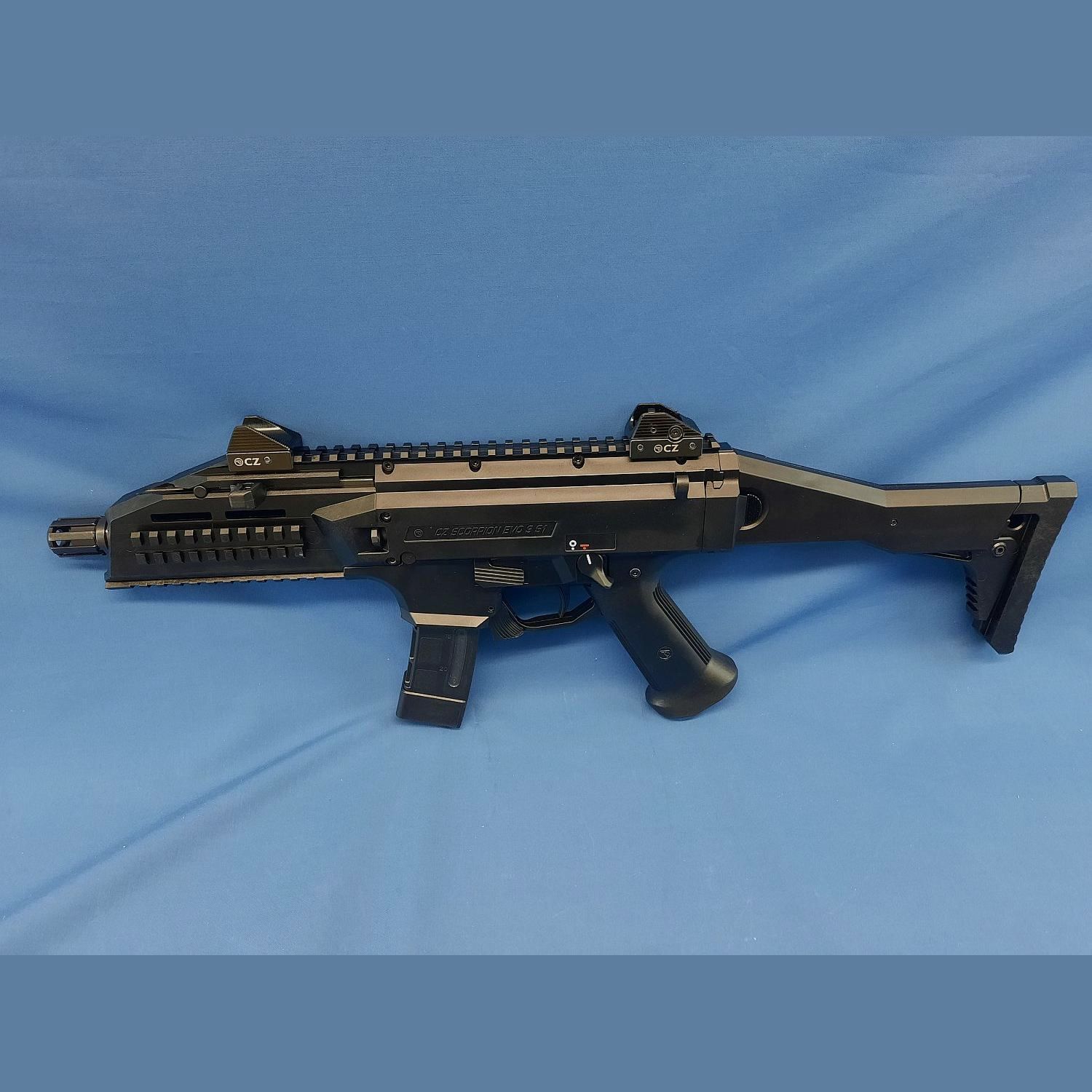 CZ Scorpion EVO3 S1 Kal. 9X19 kurz Version Schwarz, Bild 2 von 12