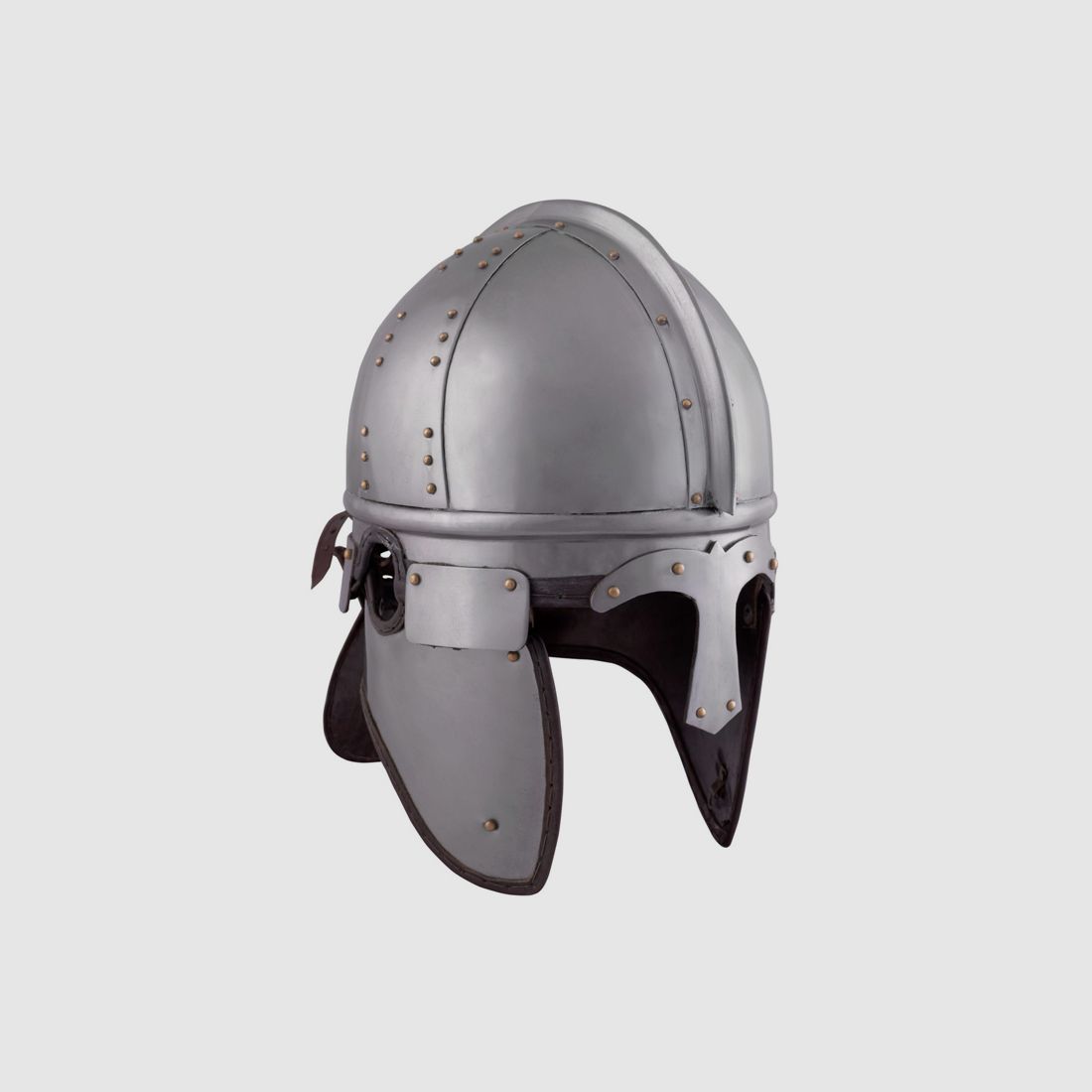 Infanterie Spangenhelm mit Wangen- und Nackenklappen