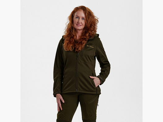Deerhunter Lady Excape Softshell Jacket Art Green 46