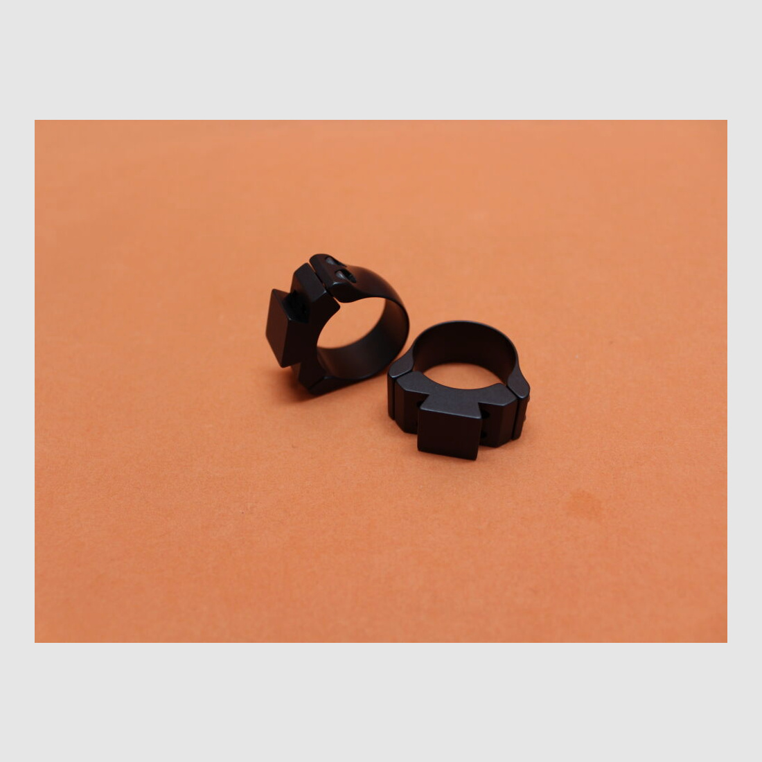 Heckler & Koch Heckler&Koch H&K HK SL6/SL7: 1"/ 26mm Ringe zur Spannmontage 05 H&K Alu schwarz mit 15mm Prisma