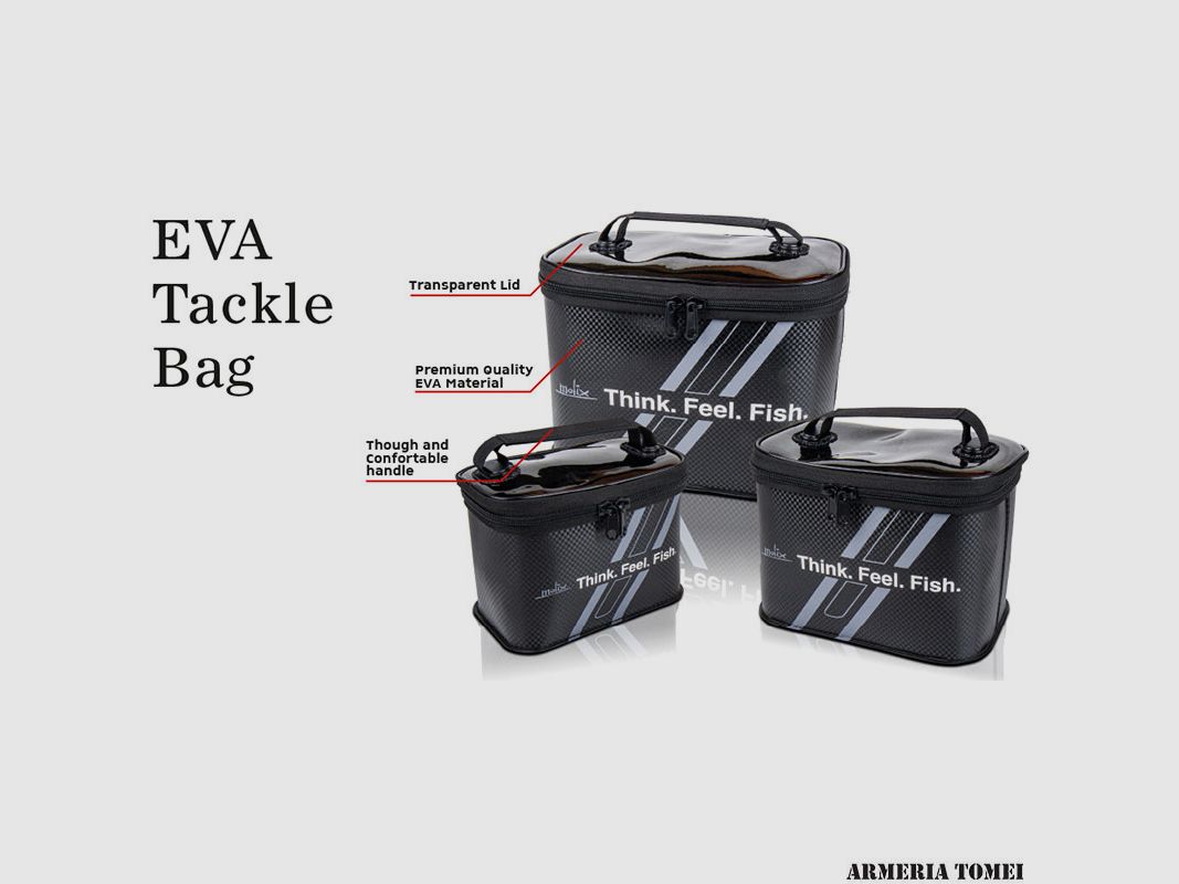 BAG – MOLIX – EVA TACKLE BAG WATER RESISTANT Black, image 2 of 2