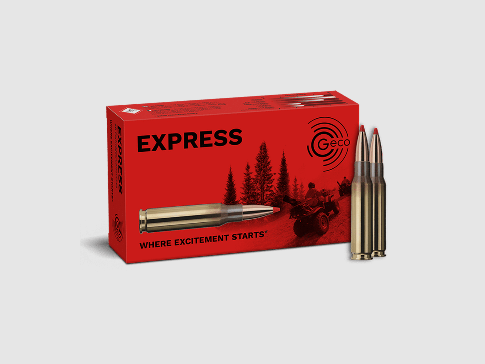 .308 Win. Geco Express 10.7g / 165grs.