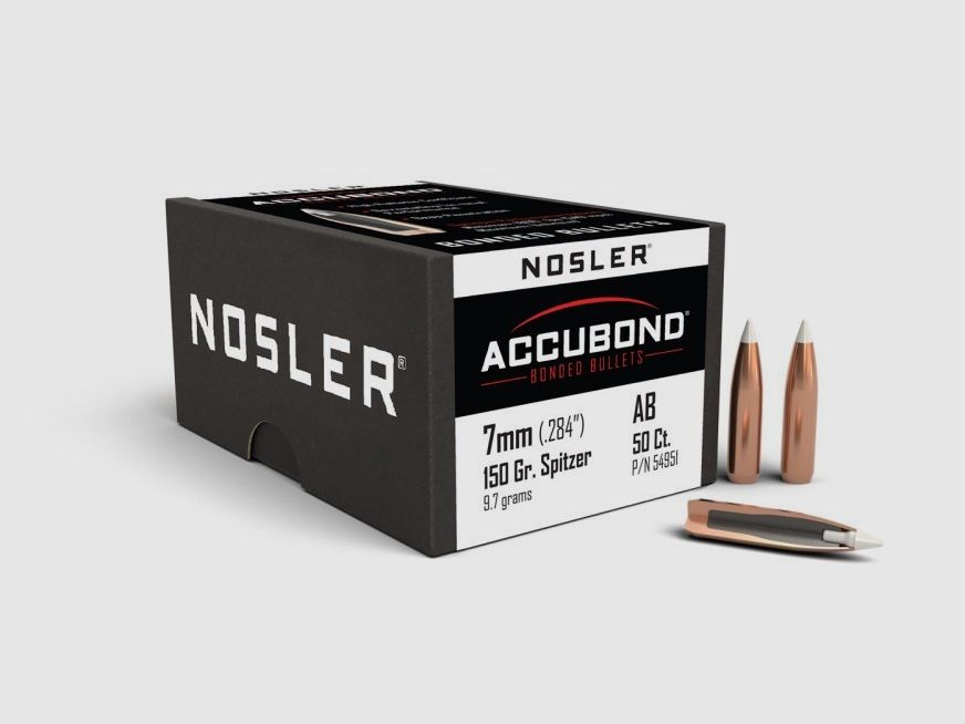 Geschosse Kal. 7mm-150 Spitzer Nosler Accubond 50 Stk.