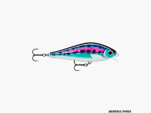 RAPALA – SUPER SHADOW RAP® PREDATOR BAIT SLOW SINKING 11cm 4-3/8″ 38g 1-3/8oz Mr. Sparkles