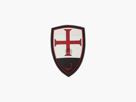 JTG Crusader Shield Rubber Patch-Multicolor