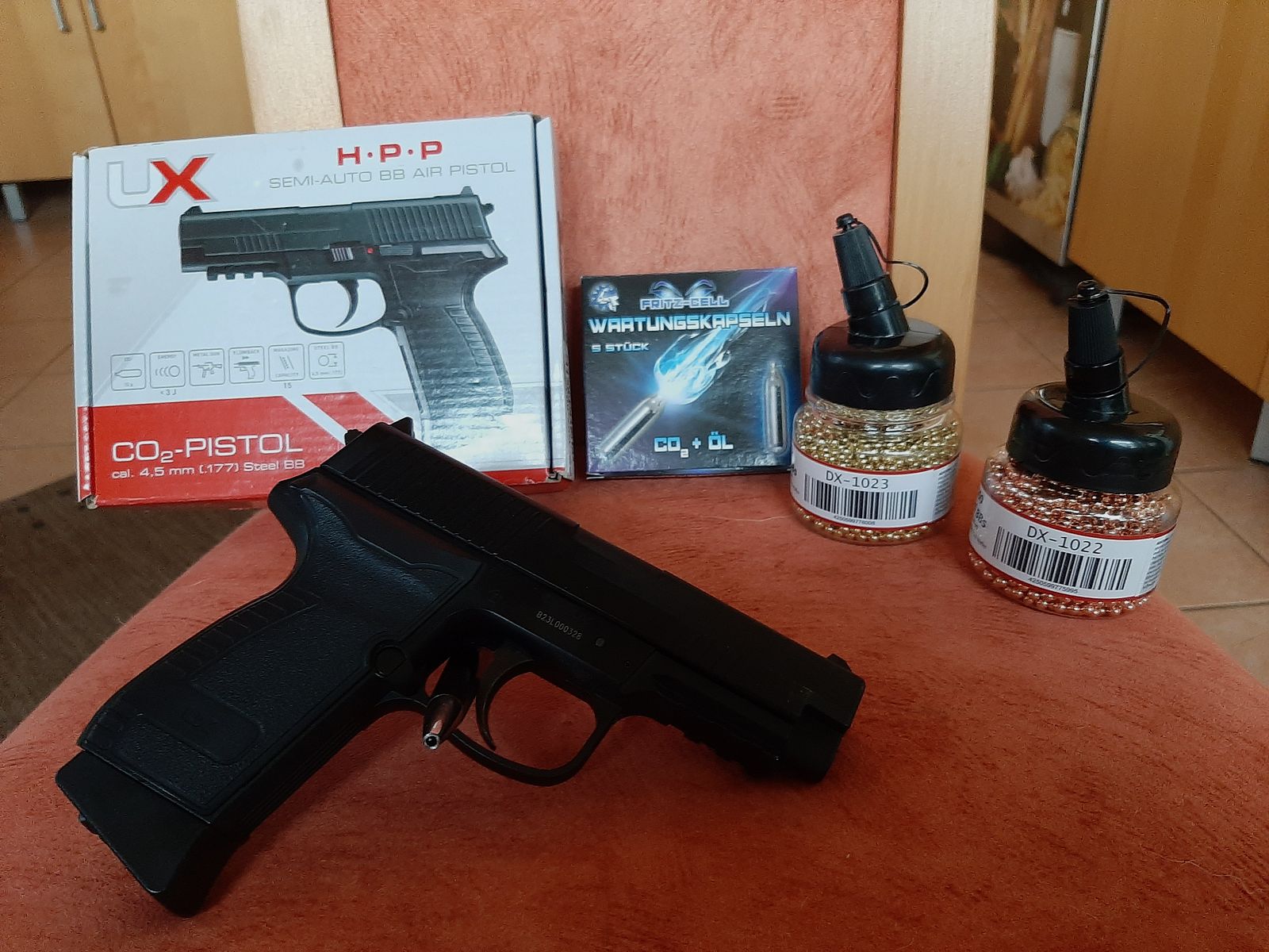 Umarex HPP 4,5mm co2 BB