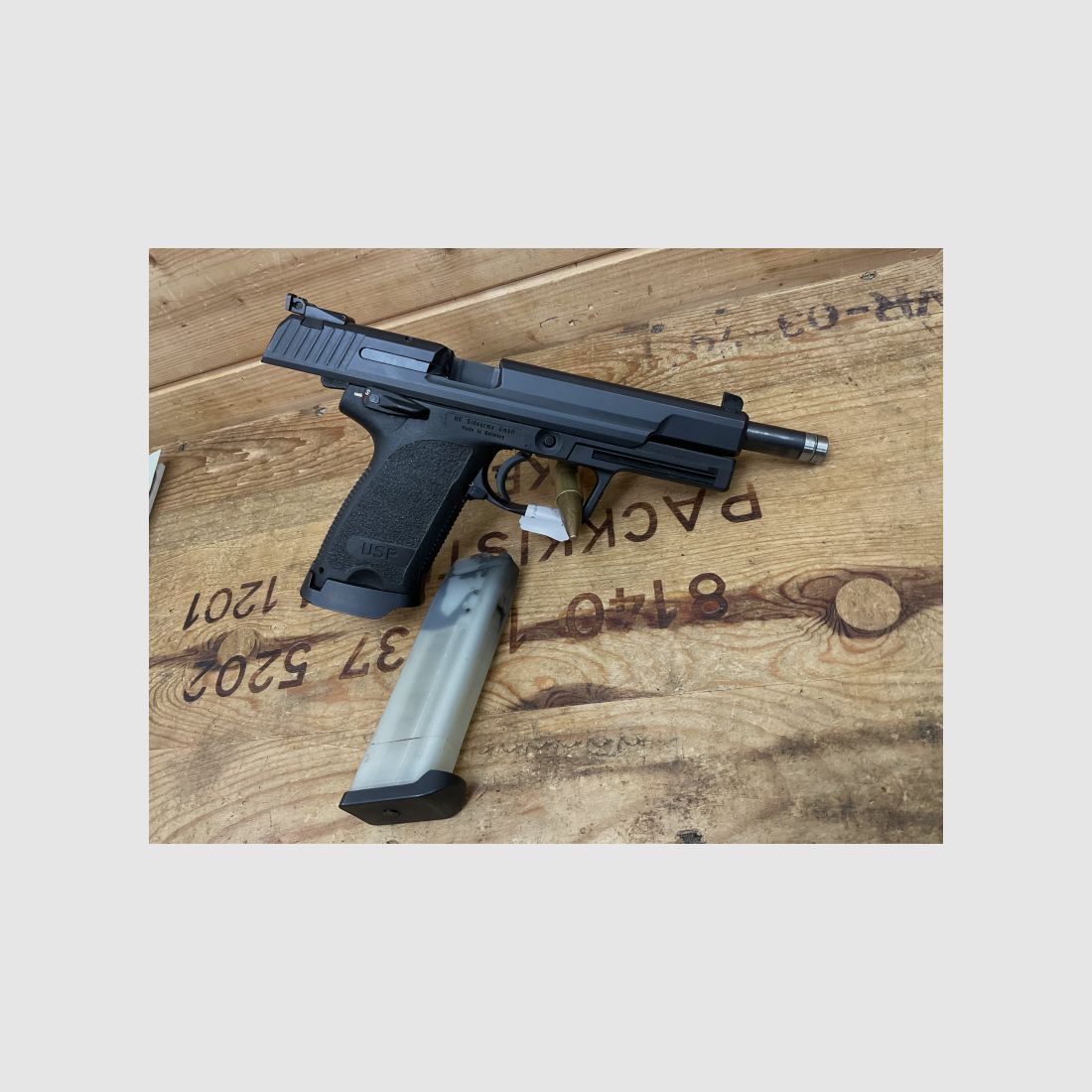 SLP Heckler & Koch USP ELITE, Kal. 9mm x19 mit Papiere, sehr guter Zustand!!!