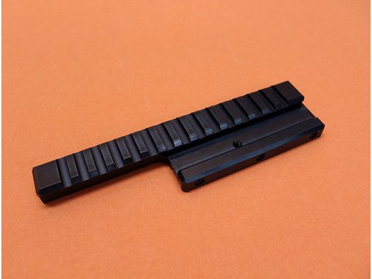 SITEC Kalashnikov AKM montaje lateral con riel de montaje de perfil Picatinny de aluminio negro para montaje lateral