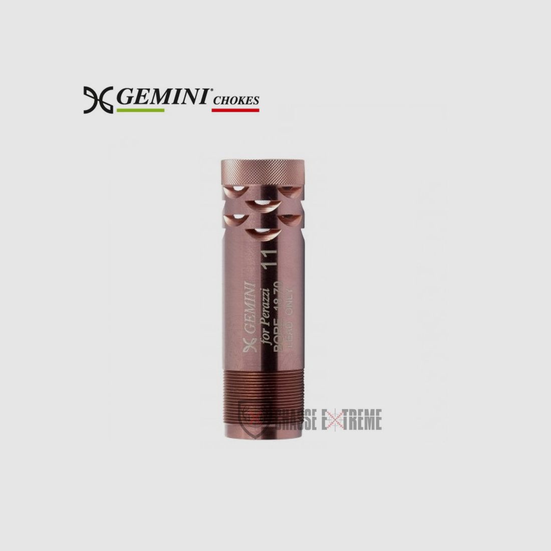 Choke GEMINI Ported +20 mm Gen IV Agujero 18,70 Cal 12