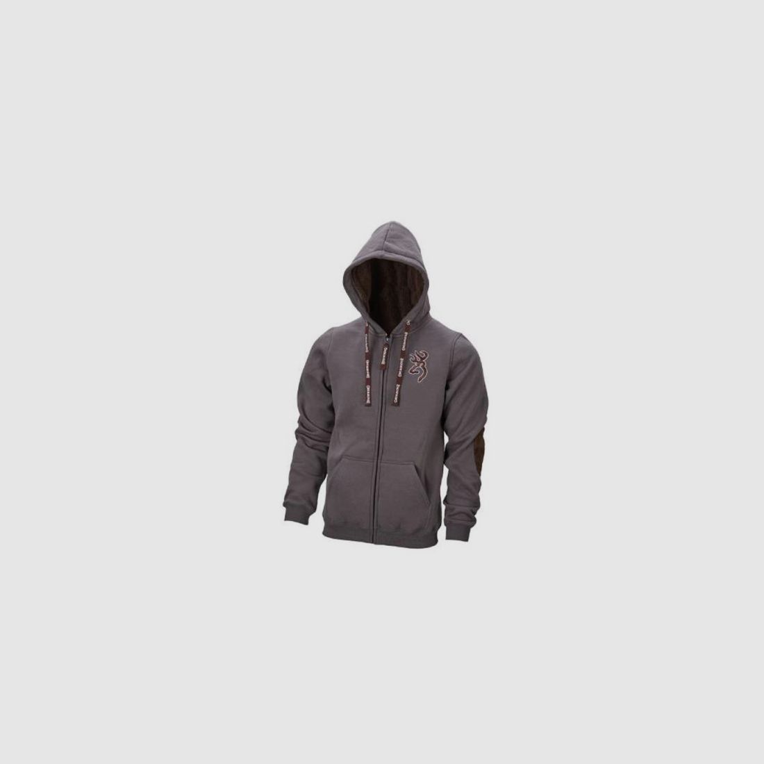 SWEATSHIRT SNAPSHOT WARM ASHGREY BROWNING