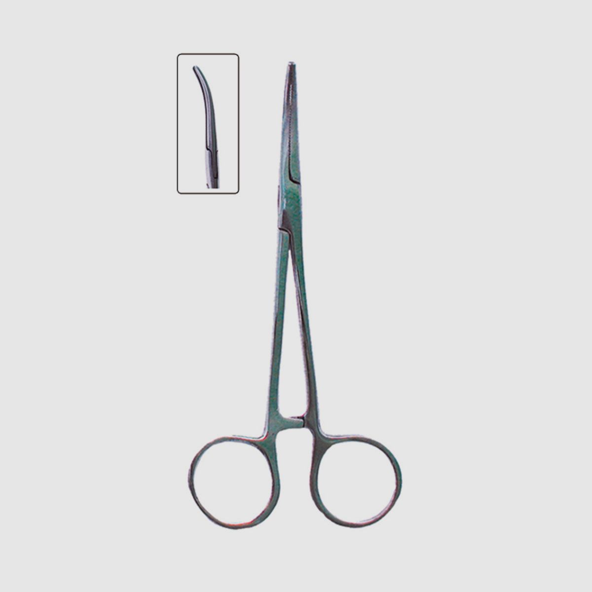 IGNESTI – FORBICE INOX PUNTA CURVA 15cm CON BLOCCAGGIO