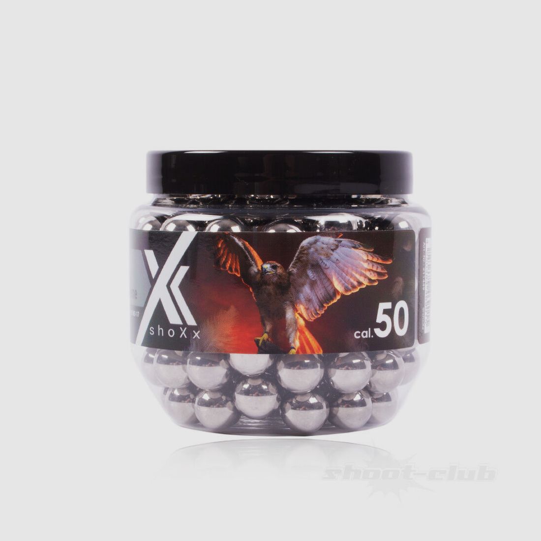 shoXx Falcon palle d'acciaio .50 8,5 g / 12,7 mm / 150 pz