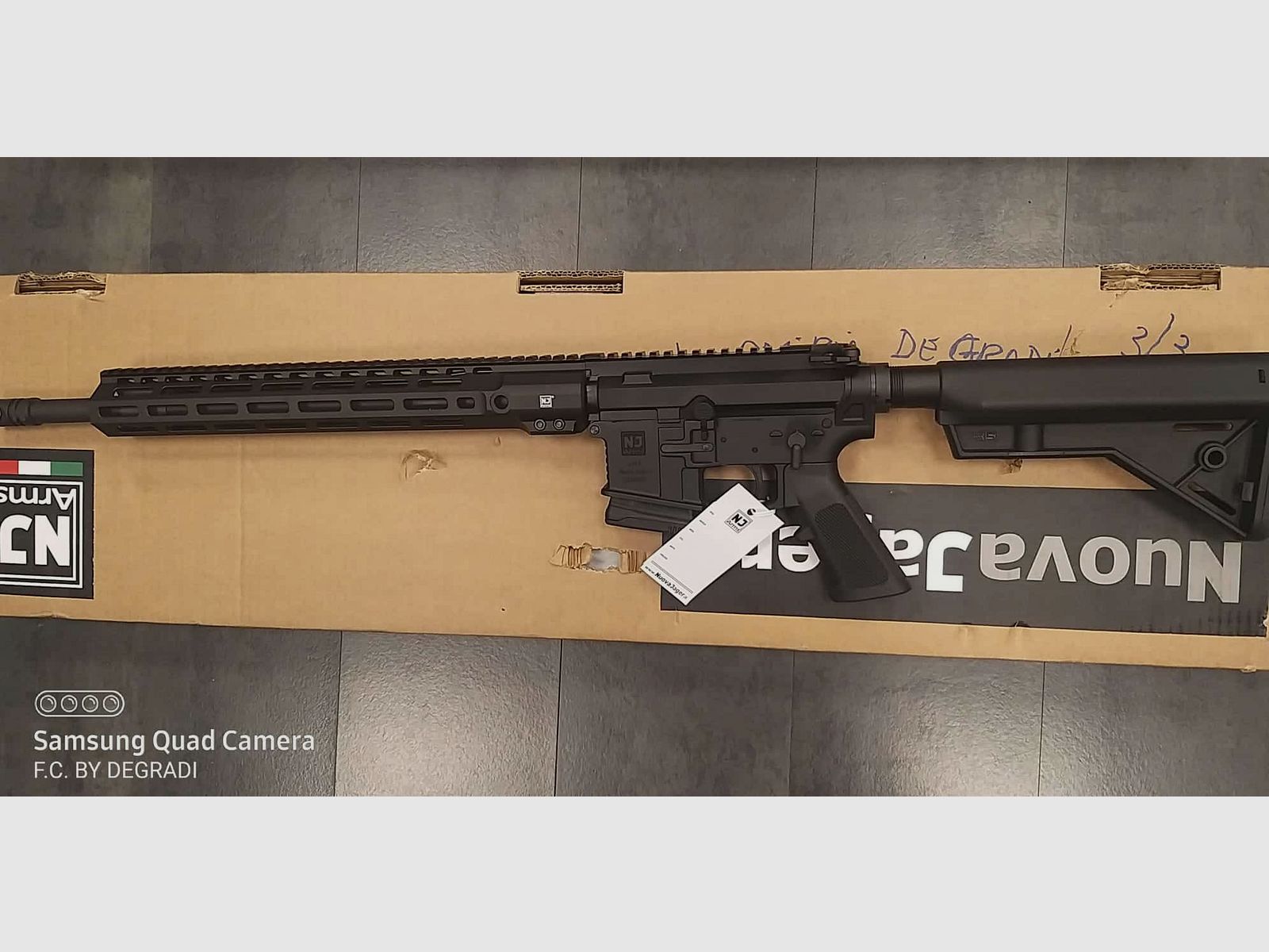 NEW JAGER AR 15 SOLID CALIBER 223 REM. BARREL 18”, image 6 of 7