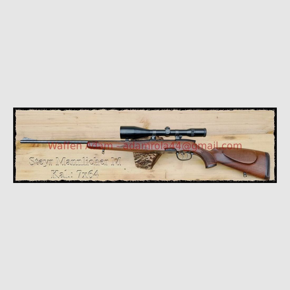Steyr Mannlicher Modell M var. Zeiss 3-12x56 Abs.4, Bild 1 von 8