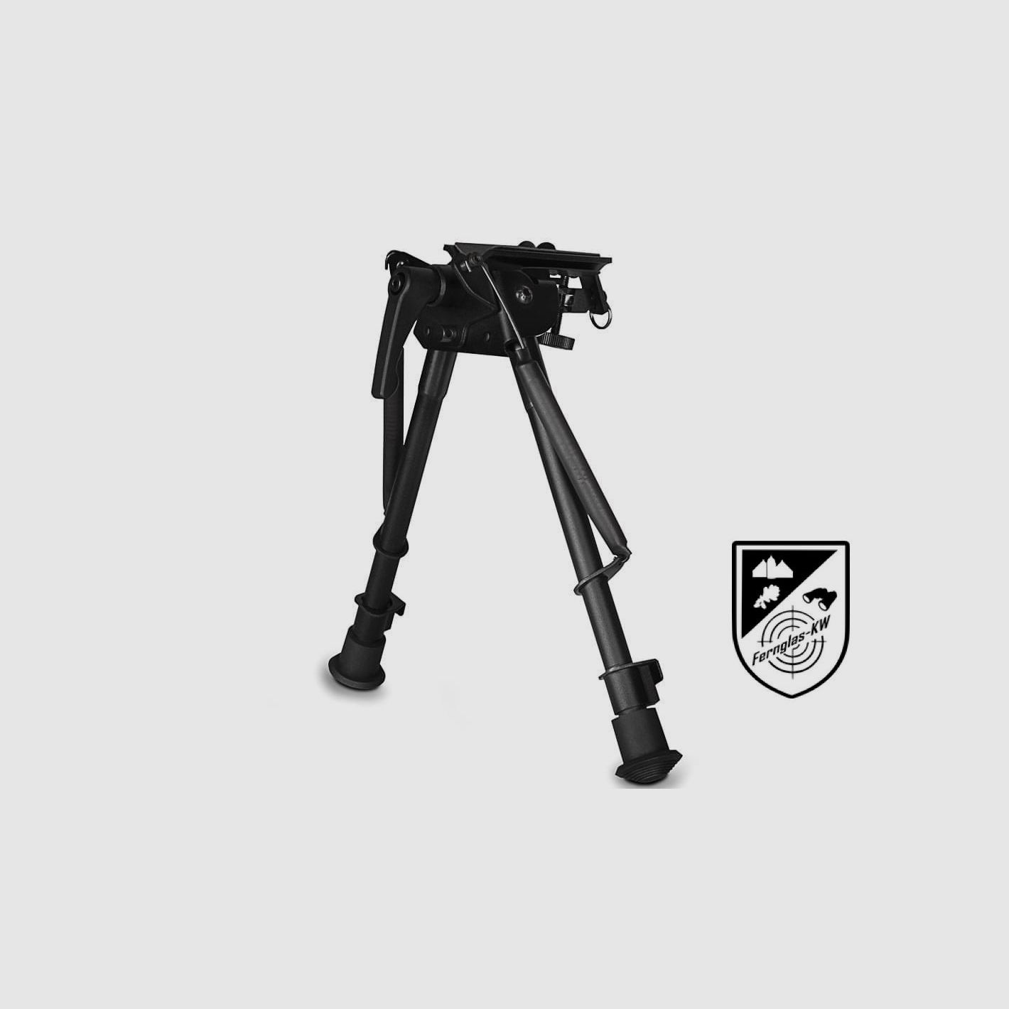HAWKE 70006 Tilt BIPOD Zweibein 9-13" 23-33cm Höhenverstellbar
