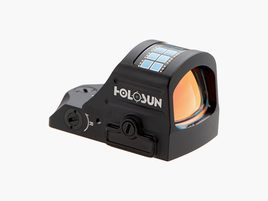 Holosun HE507C-GR-X2 viseur point circulaire OPEN MINI, Solar 2 MOA point & 32 MOA anneau vert