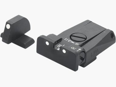 LPA SPR96BE30 Micrometer Sight Set for Beretta 92 Stock and Brigadier – 3-Point