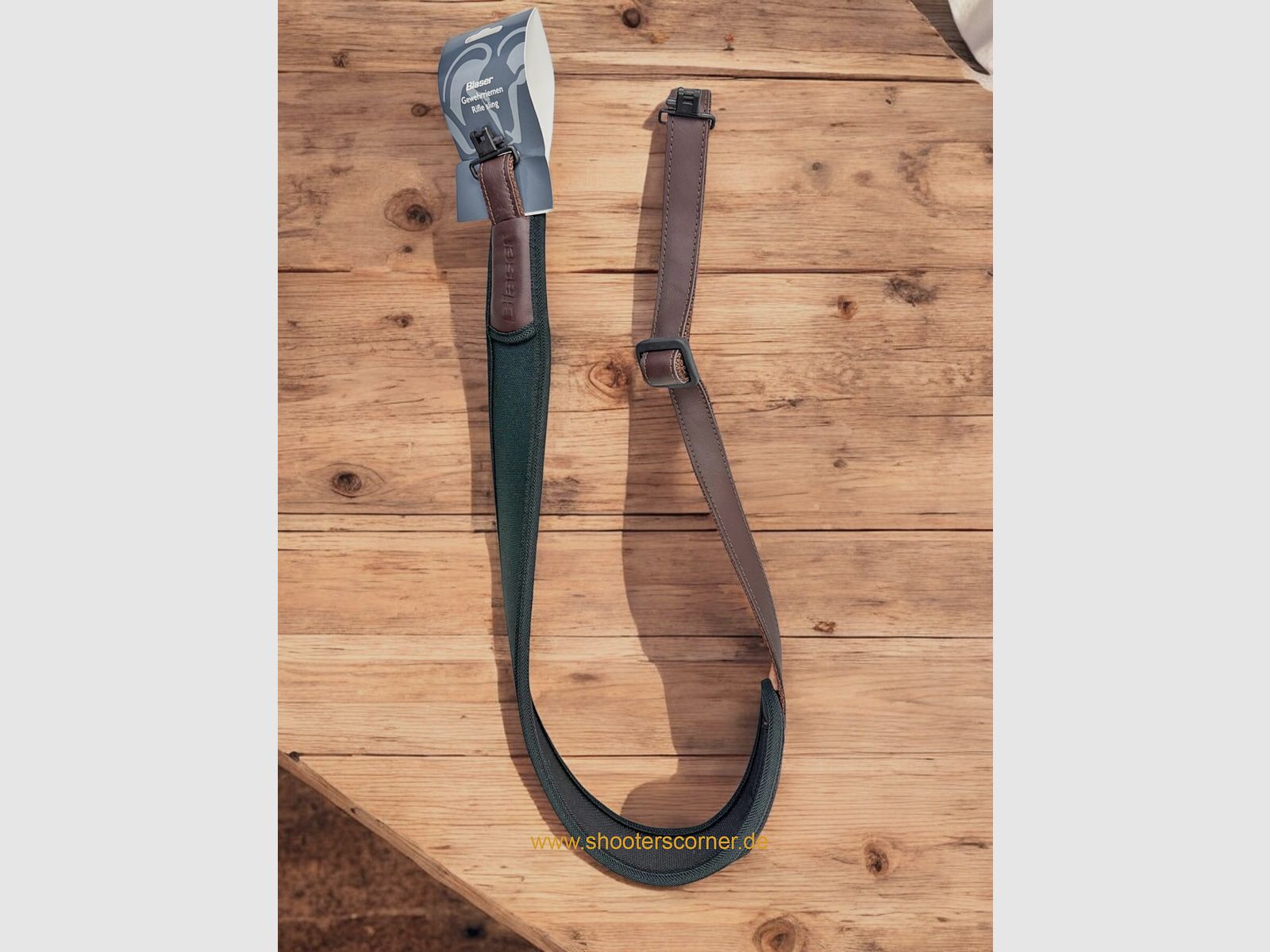 Blaser Neopren Gewehrriemen grün