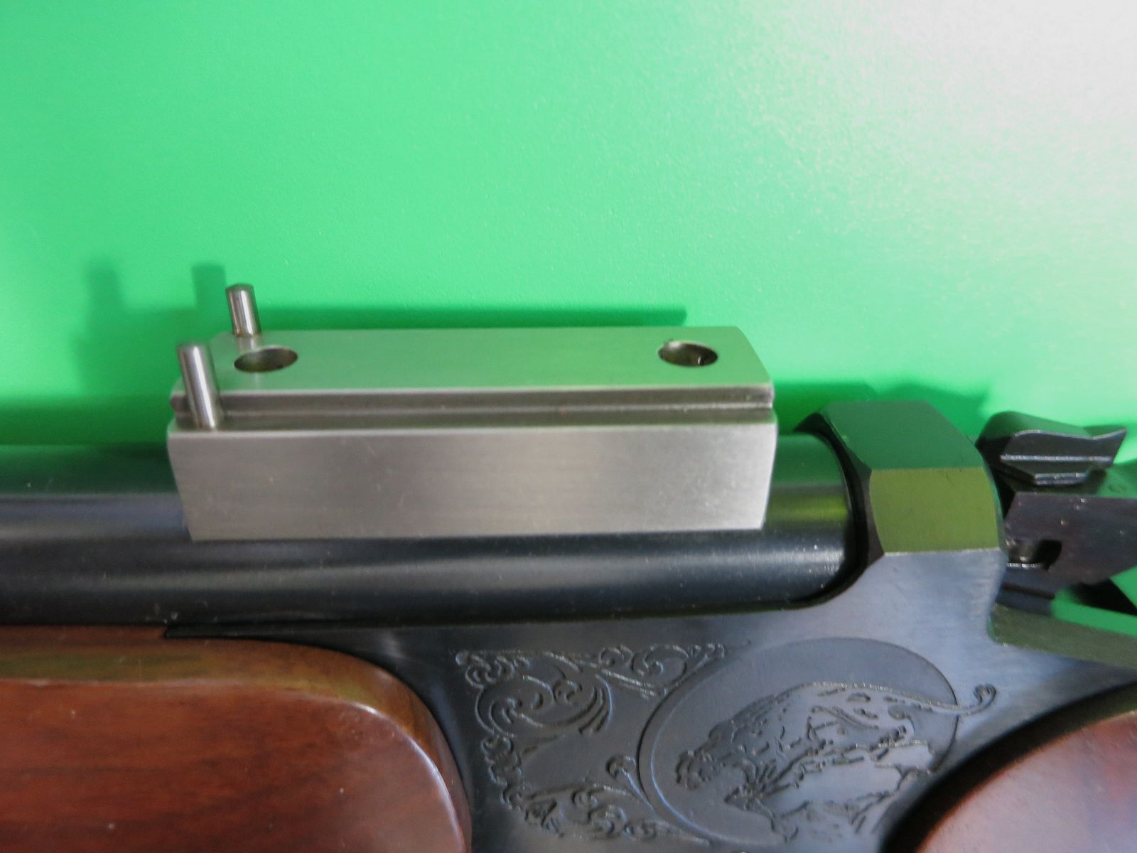 Einzelladerpistole Thompson-Center Contender G2, Kal. .22 Hornet, 2. Generation     #72+73
