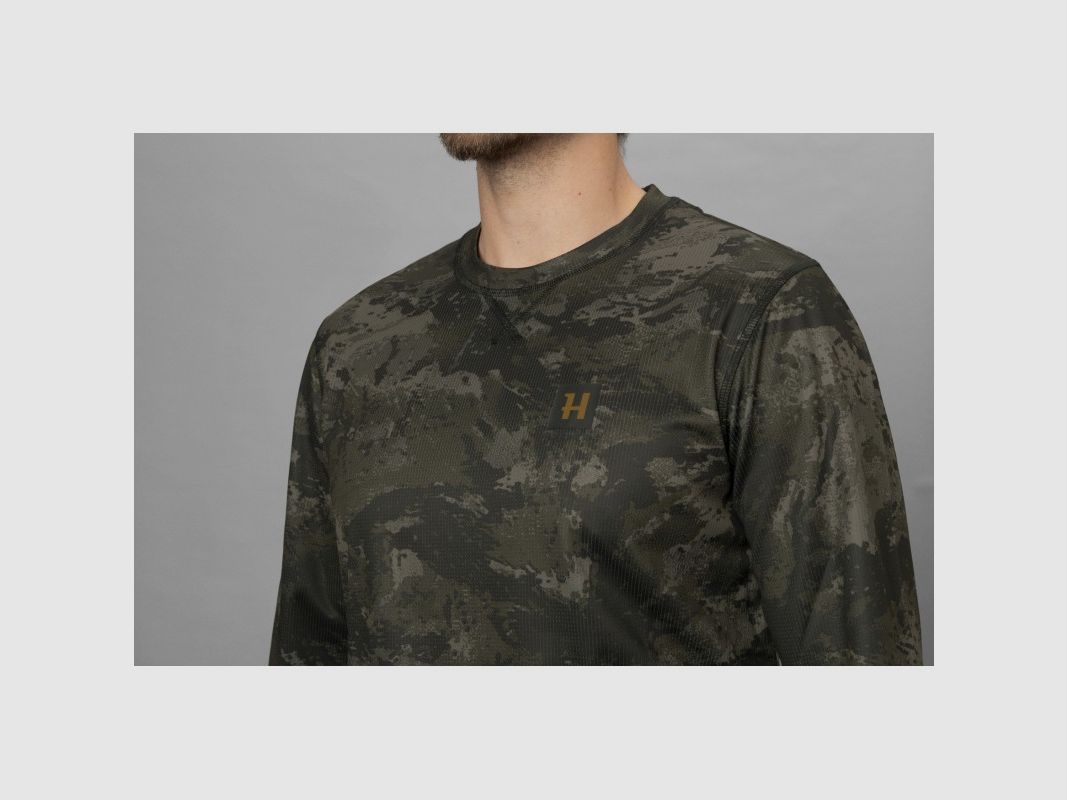 HÄRKILA NOCTYX CAMO LA SHIRT AXIS MSP BLACK/BLACK, image 4 sur 4