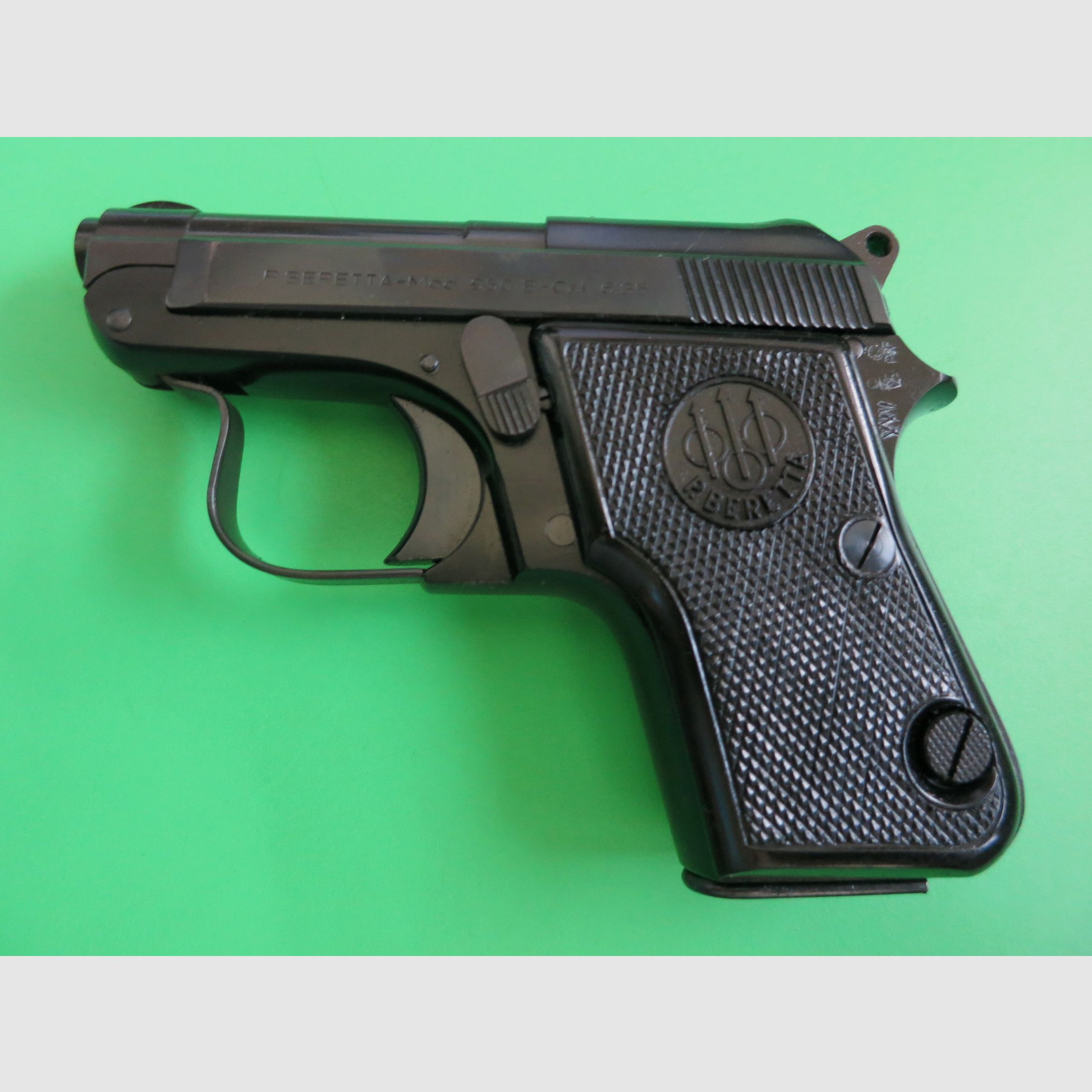 Pietro Beretta 950B półautomatyczny pistolet z łamanym lufą 6,35 Browning „MADE IN ITALY“, jak nowy #50