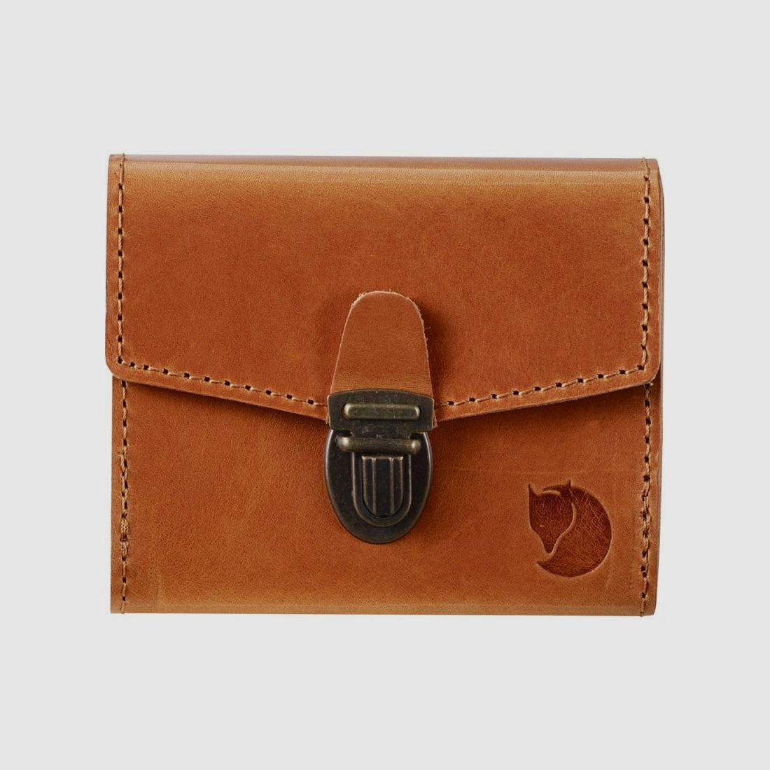 Fjällräven Equipment Bag Leather Cognac