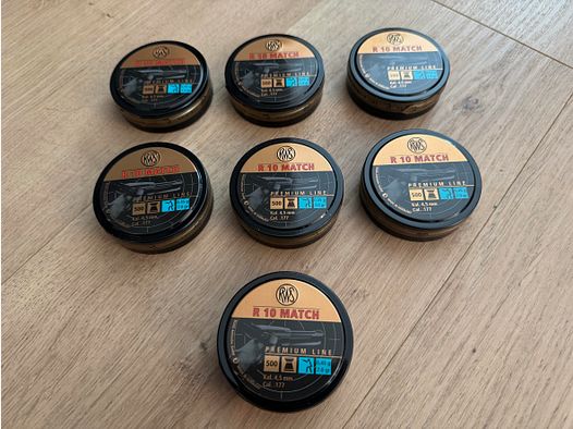 RWS R10 Match Diabolos - 3.500 sztuk - oryginalnie zapieczętowane!