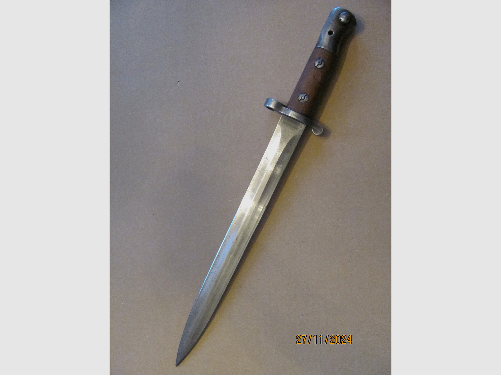 Genuine Wilkinson made Enfield 1903 pattern Royal Afghan Army bayonet