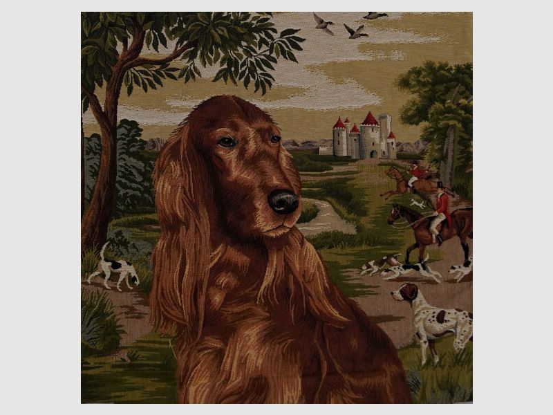 Coussin Lovergreen Motif Coussin Irishsetter