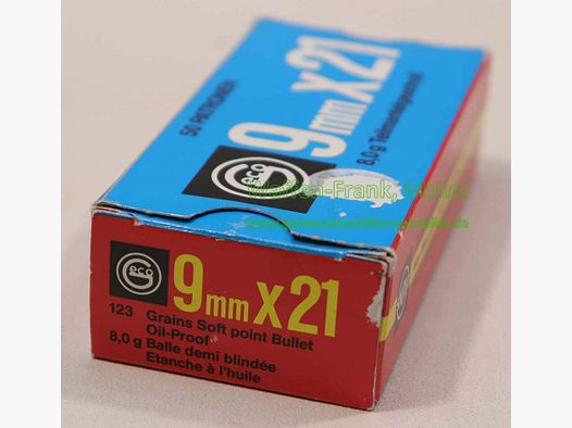 Geco - Fürth cartouches de pistolet 9mmx21