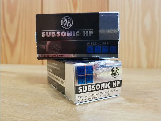 RWS MUNITION KAL. 22 SUBSONIC HP