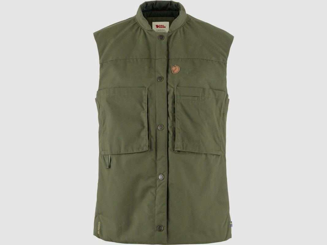 Fjällräven Damenweste Singi Padded Vest W Grün M