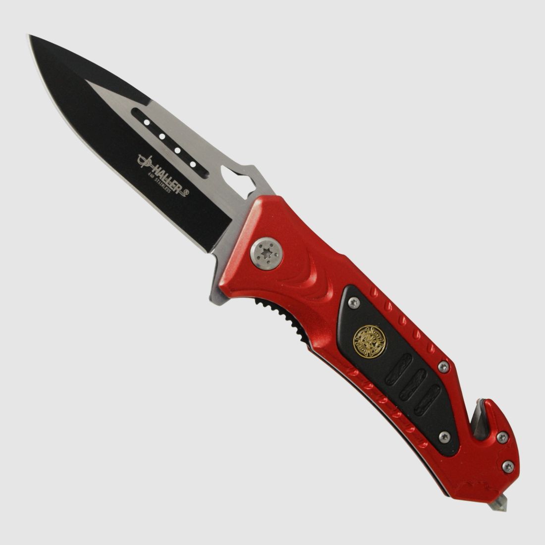 Rescue Taschenmesser rot/schwarz