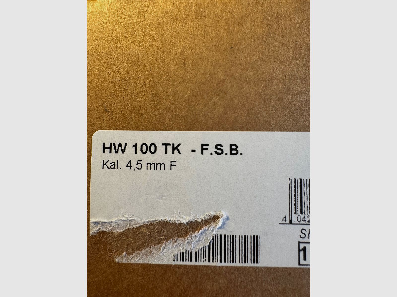 Weihrauch HW 100 TK