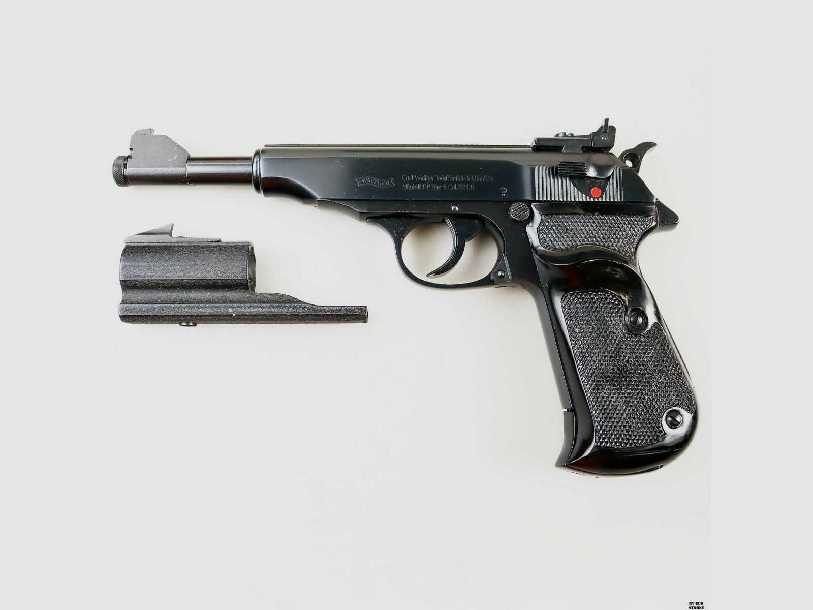 Walther mod. PP Sport pistool cal. 22 LR matr. 74942C, afbeelding 1 van 10