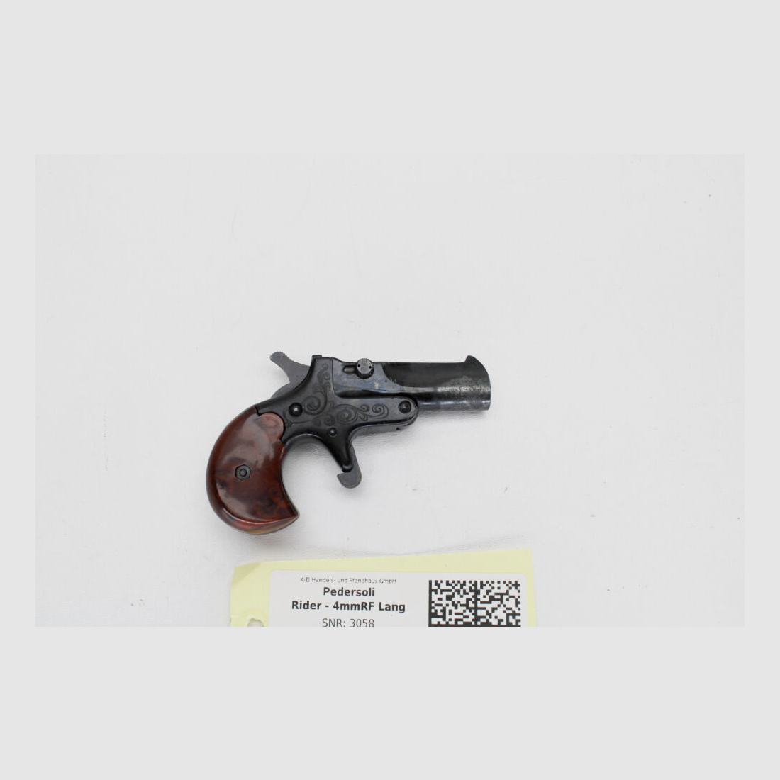 Pistola Derringer Pedersoli Rider Cal. 4mm RF lungo 4mmRF Lungo