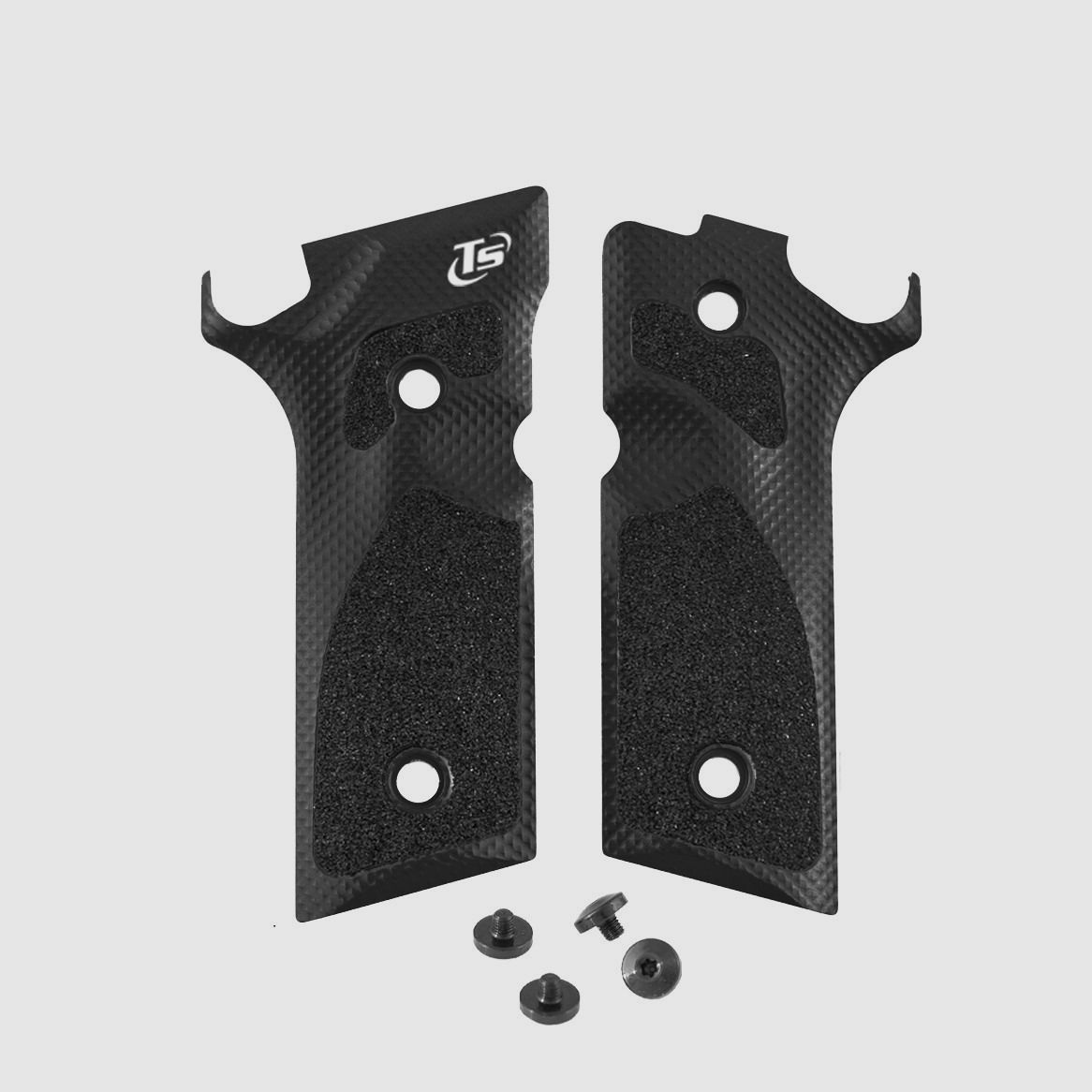 3D-Griffe für Beretta 98 Steel - TONI SYSTEM/3D grips for Beretta 98 Steel - TONI SYSTEM *  ITEM CODE GBSTEEL-BK