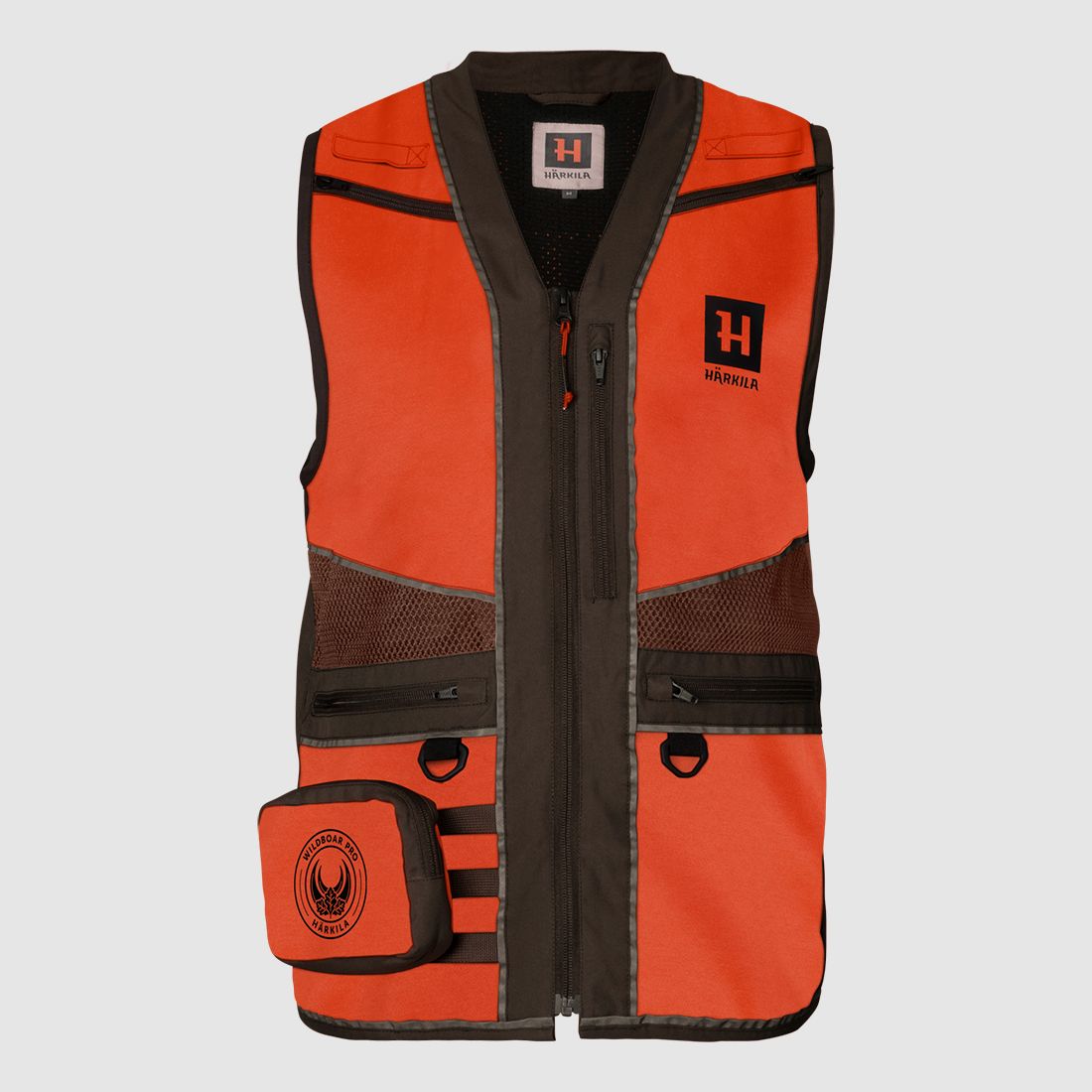 Härkila Signalweste Wildboar Pro Orange blaze/Brown