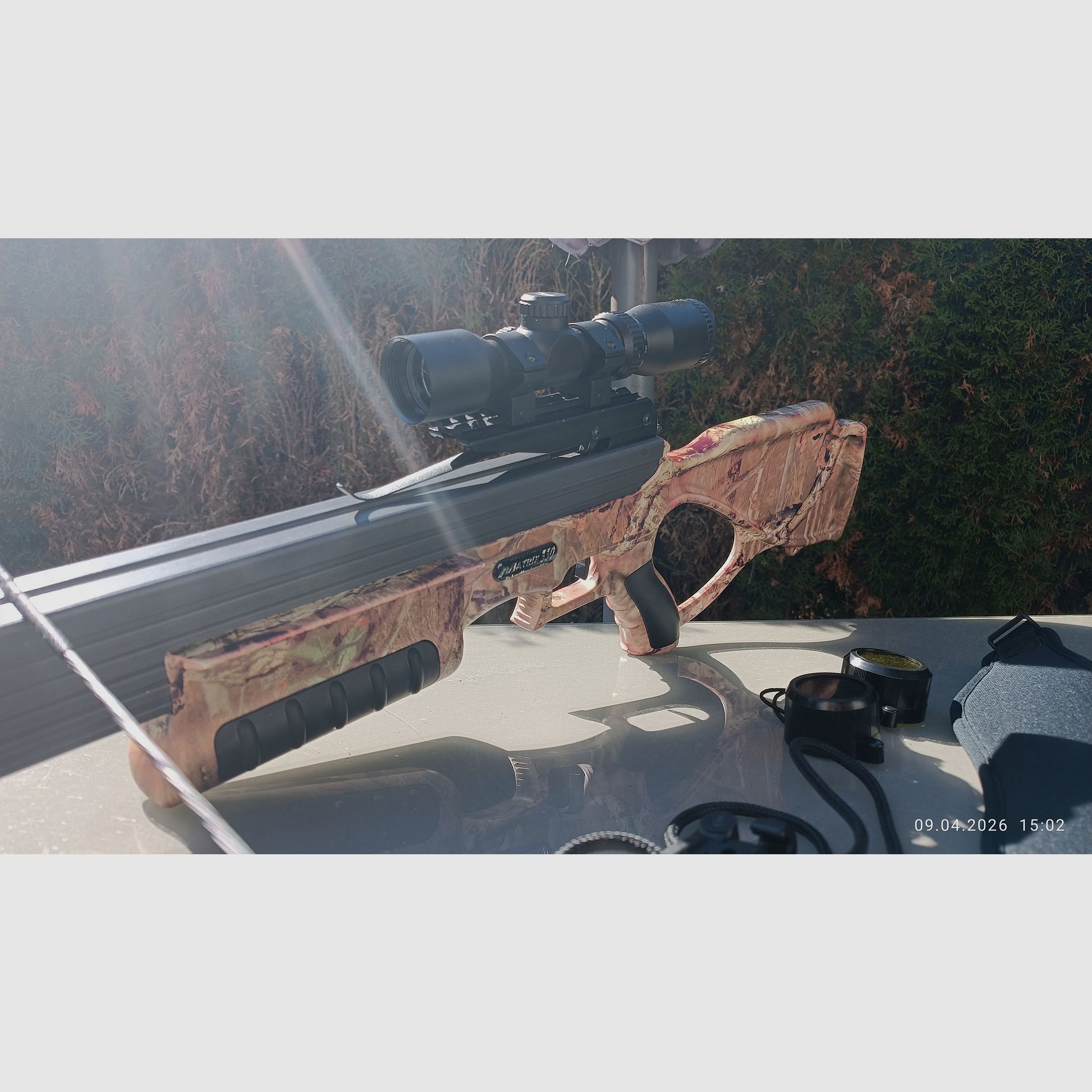 Armbrust Excalibur Matrix 330 mit Zubehör 