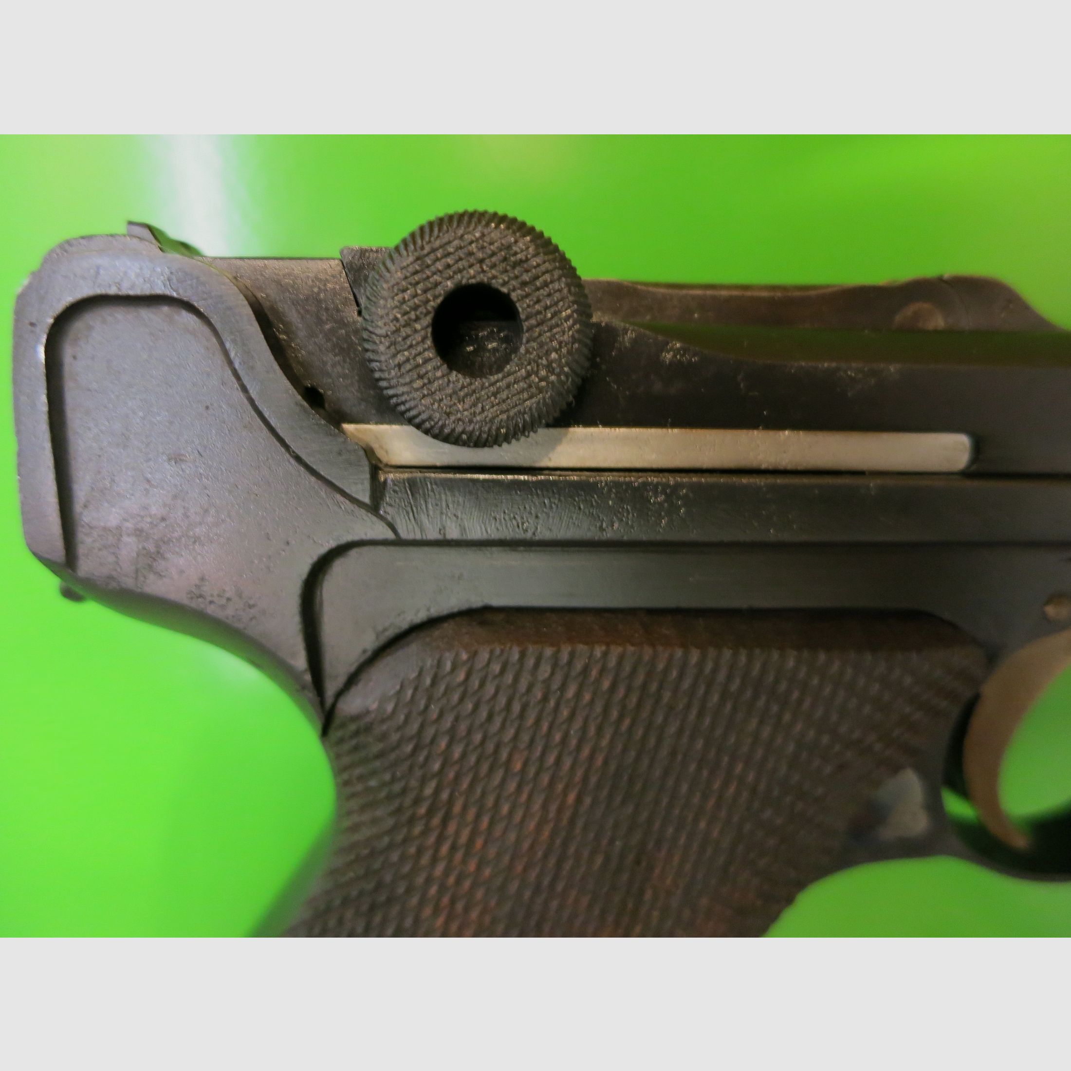 Parabellum-Pistole, Luger Pistole 08, Kaliber 9 mm Parabellum, Erfurt 1916      #94