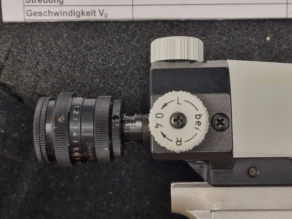 Feinwerkbau Match air rifle C 60 with lots of accessories, overhaul 2024!