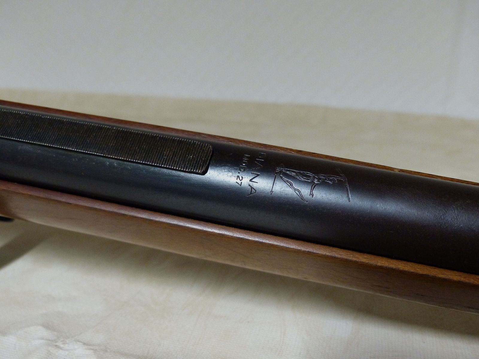 Druckluftgewehr Luftgewehr Diana Mod. 27 oh. F, mit Zielfernrohr Stable 2,2-fach Fadenkreuz 1970 vintage