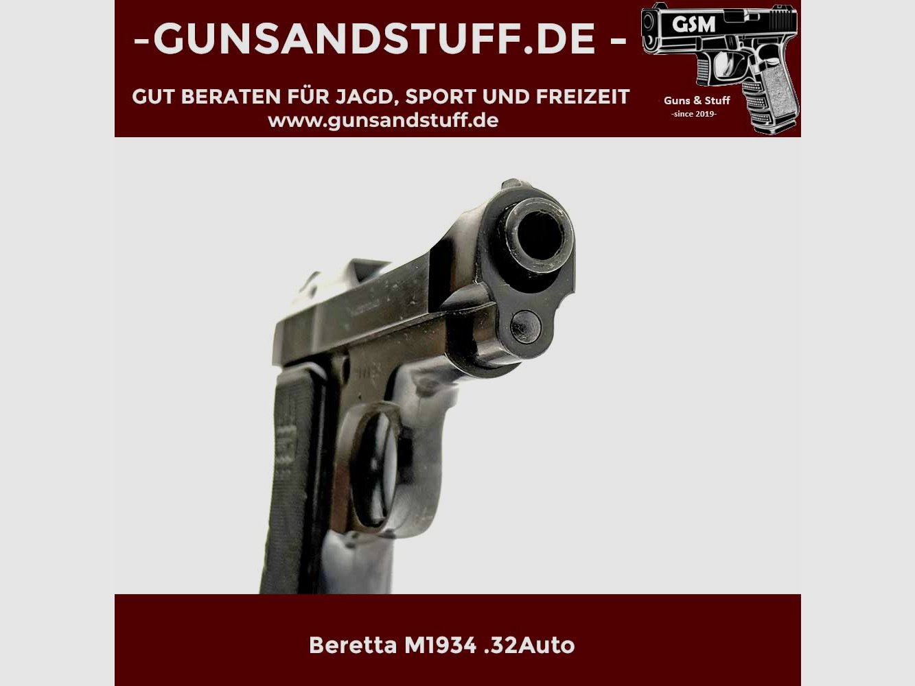 Beretta M1934 7,65mmBrowning