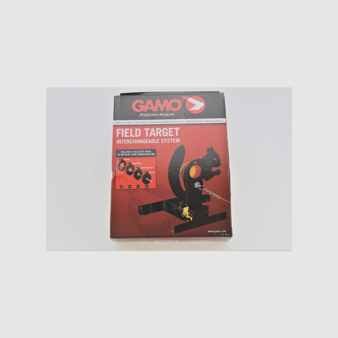 Gamo schietdoel Eekhoorn inc. 4 ringen., afbeelding 2 van 4
